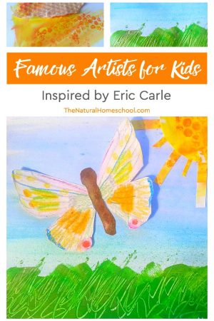 Art and Famous Artist List of Resources & Books for Kids - The